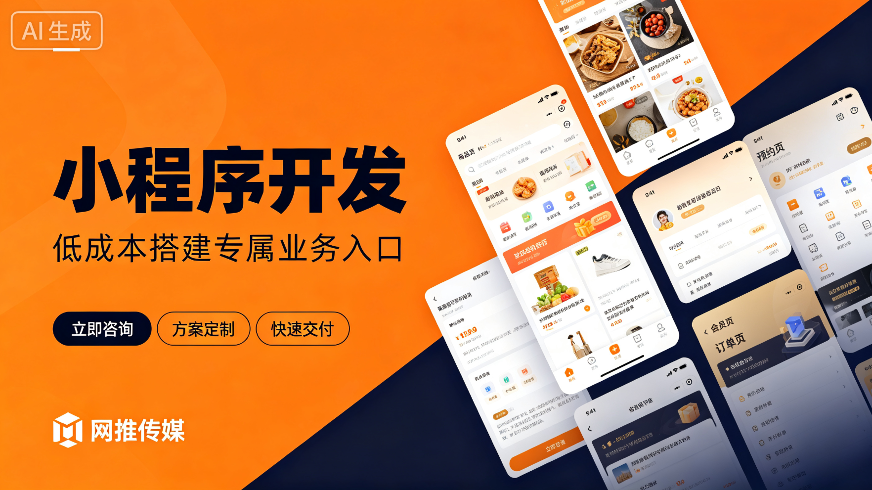 小程序开发界面功能演示
